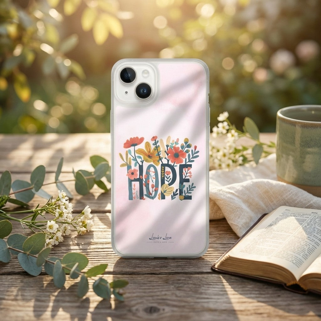 Grow in Hope, MagSafe Compatible Christian Phone Case