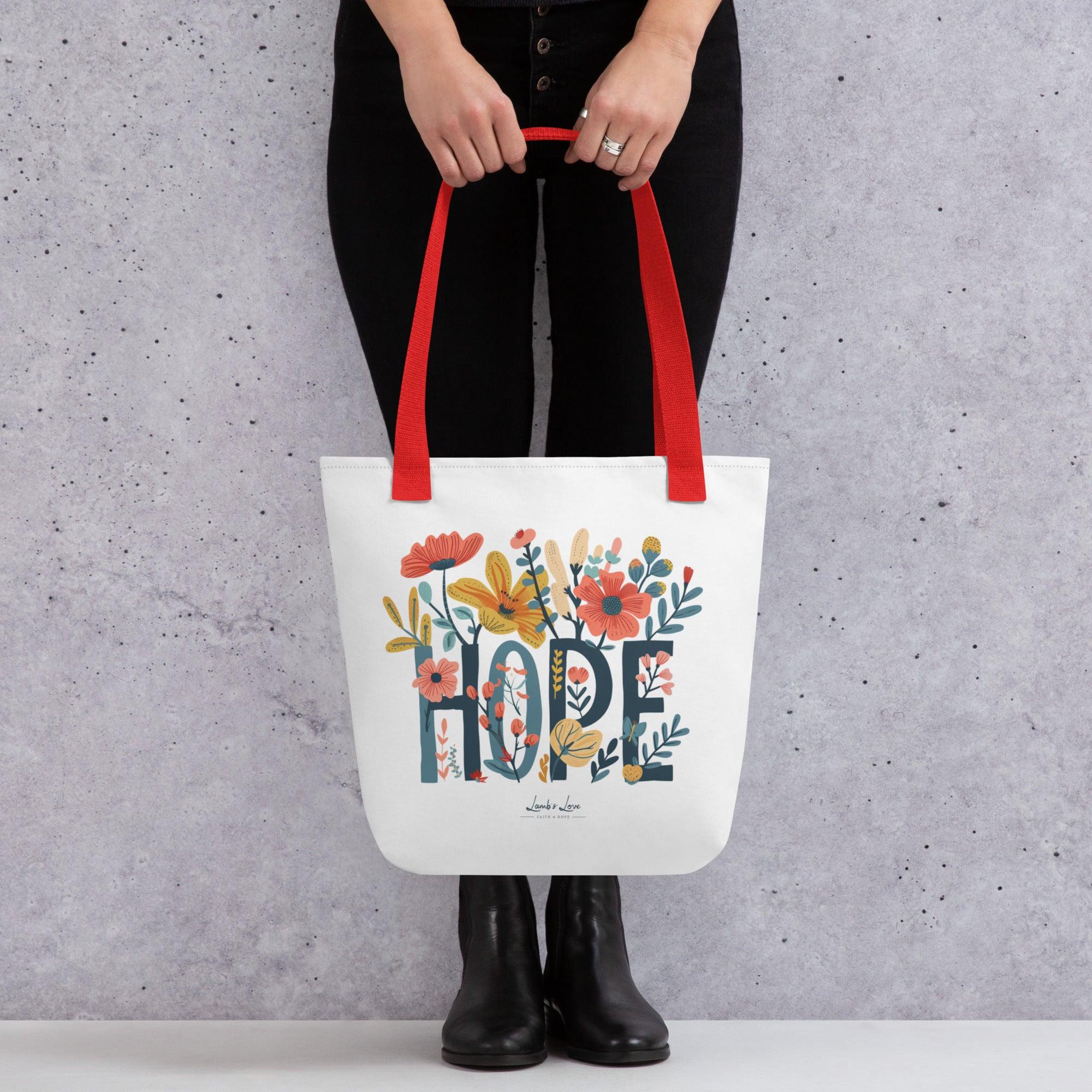 Grow in Hope, Tote Bag - Lamb’s Love