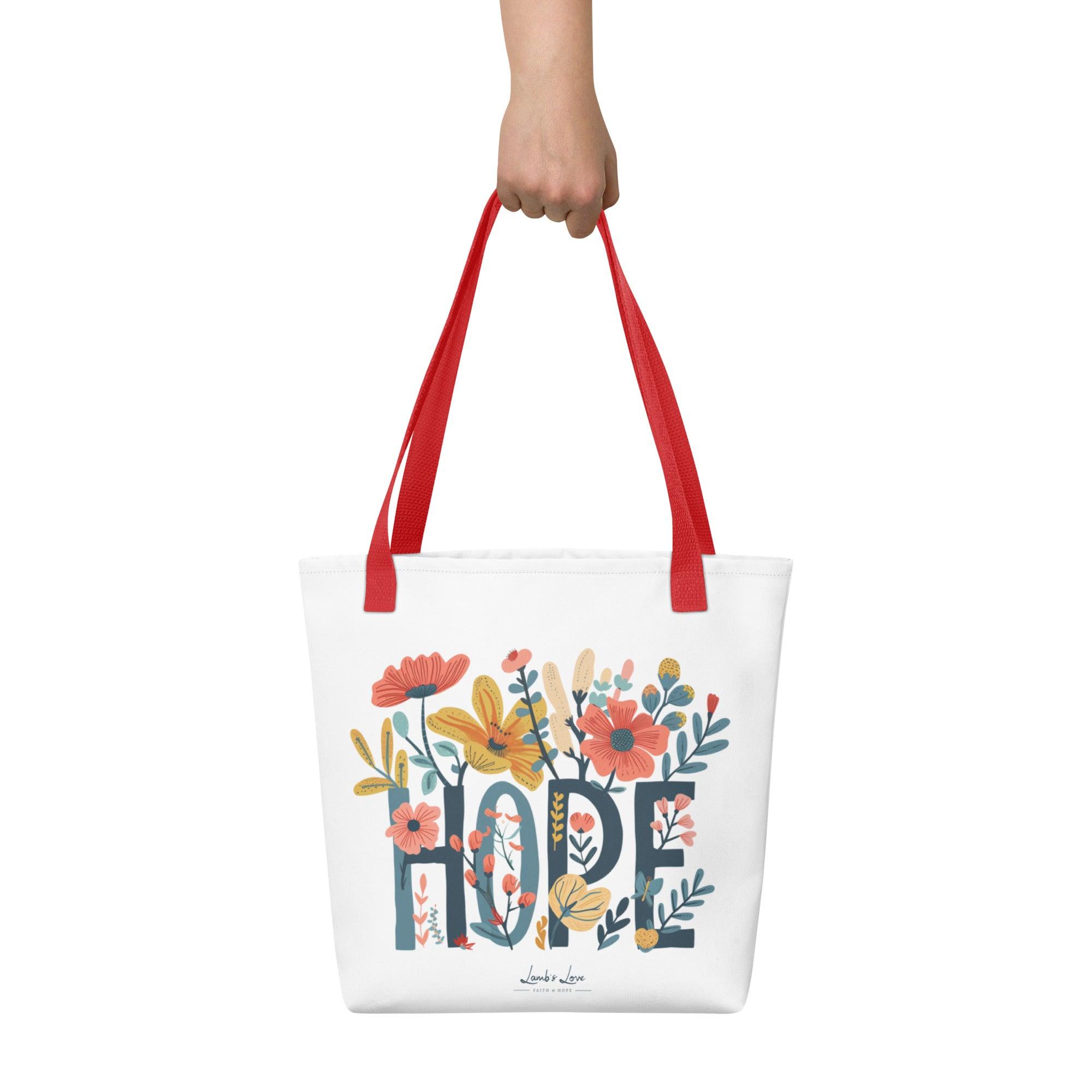 Grow in Hope, Tote Bag - Lamb’s Love