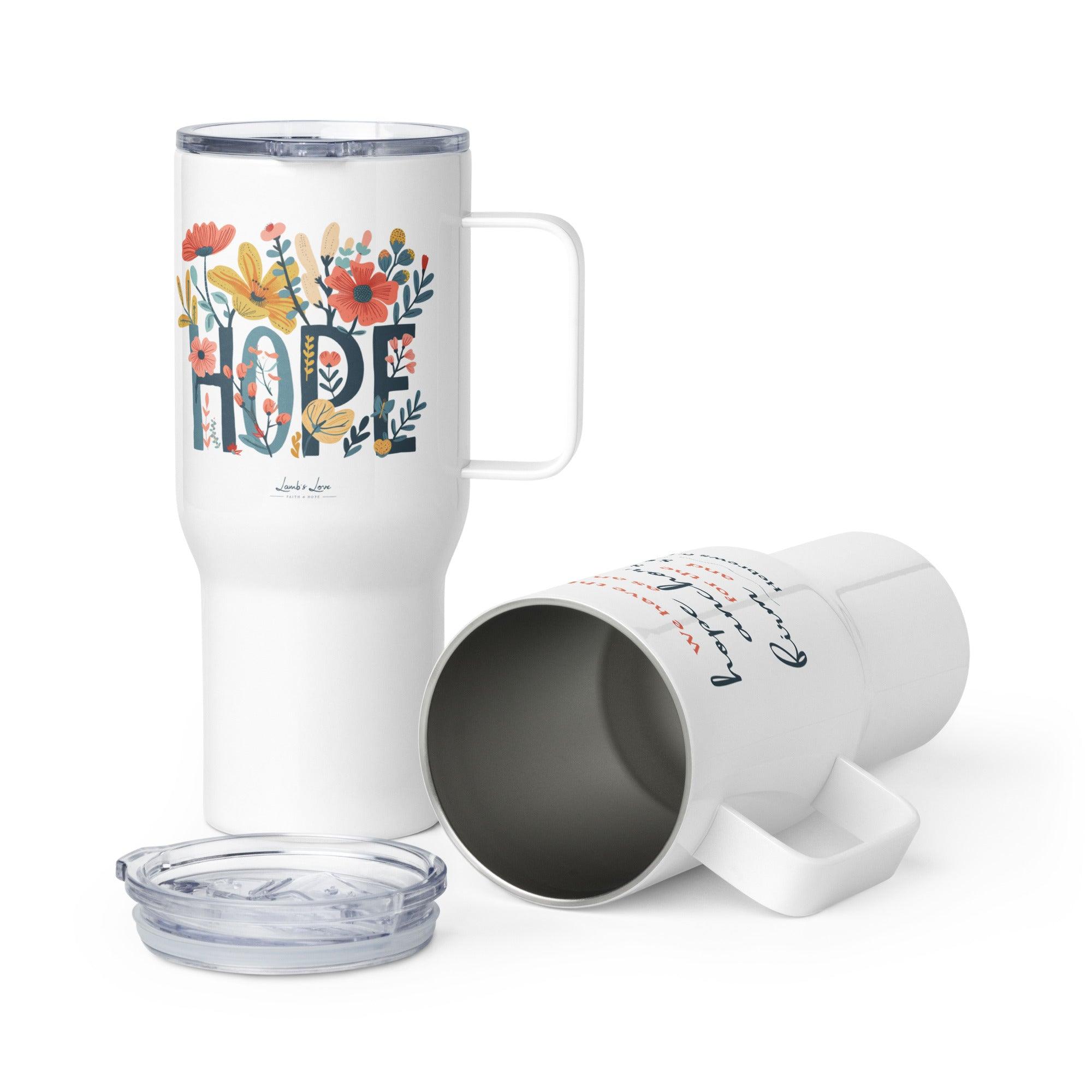 Grow in HOPE, Travel Tumbler - Lamb’s Love