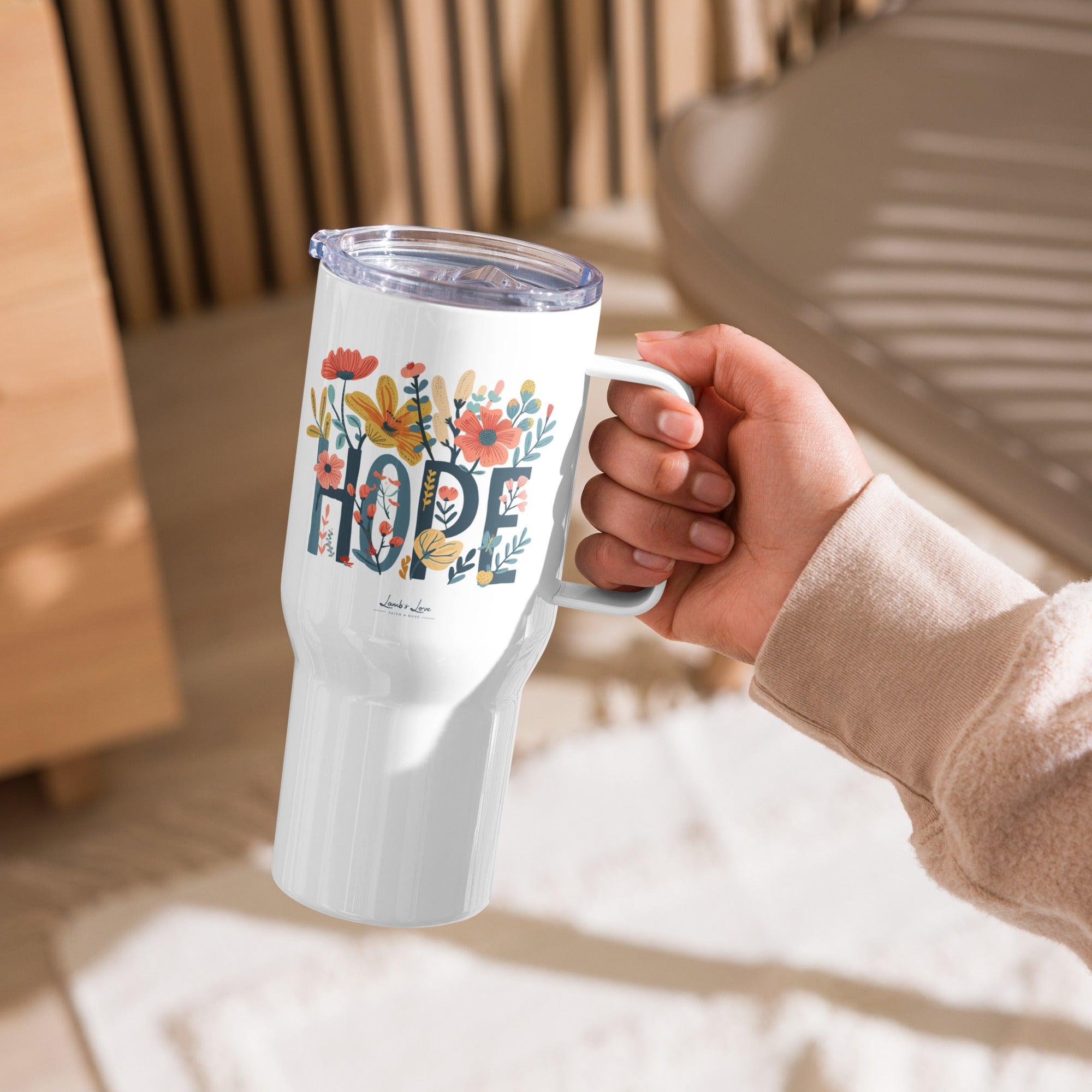 Grow in HOPE, Travel Tumbler - Lamb’s Love