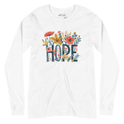 Grow in HOPE, Women's Long Sleeve Tee - Lamb’s Love