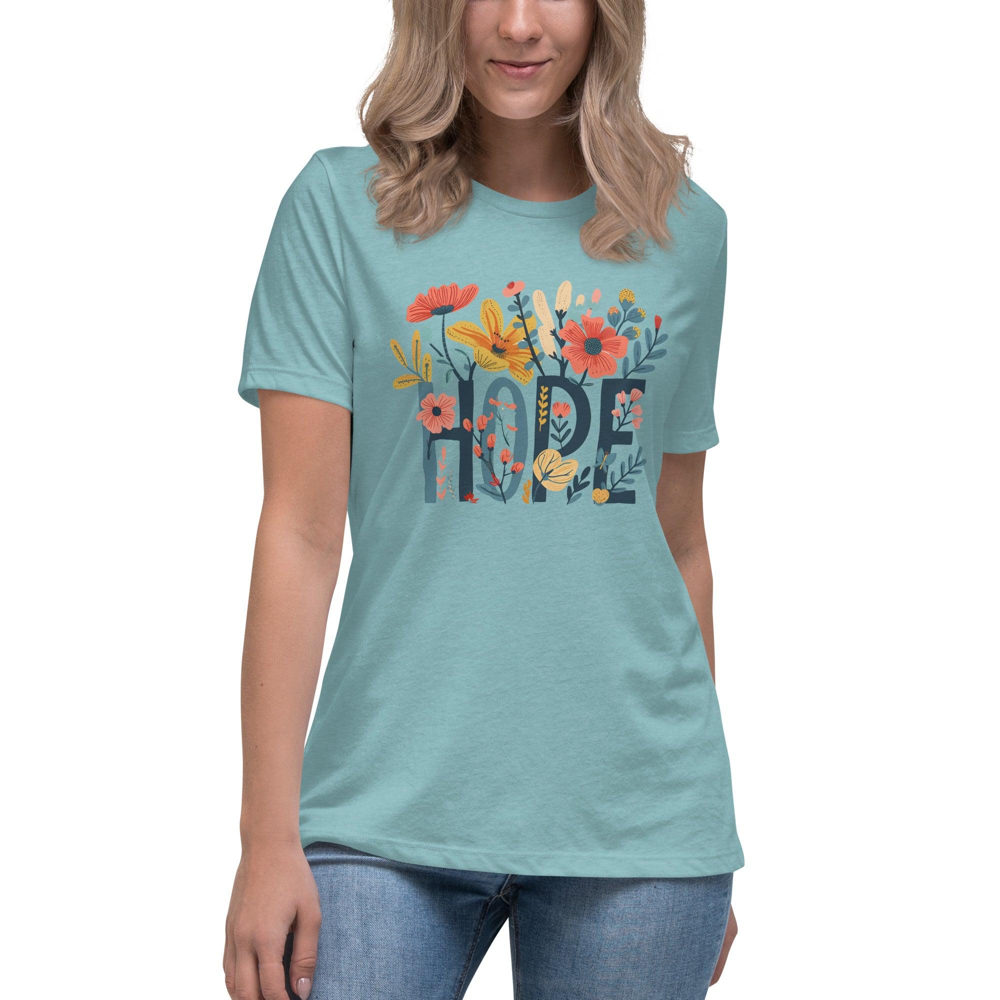 Grow in HOPE, Women's T-Shirt - Lamb’s Love