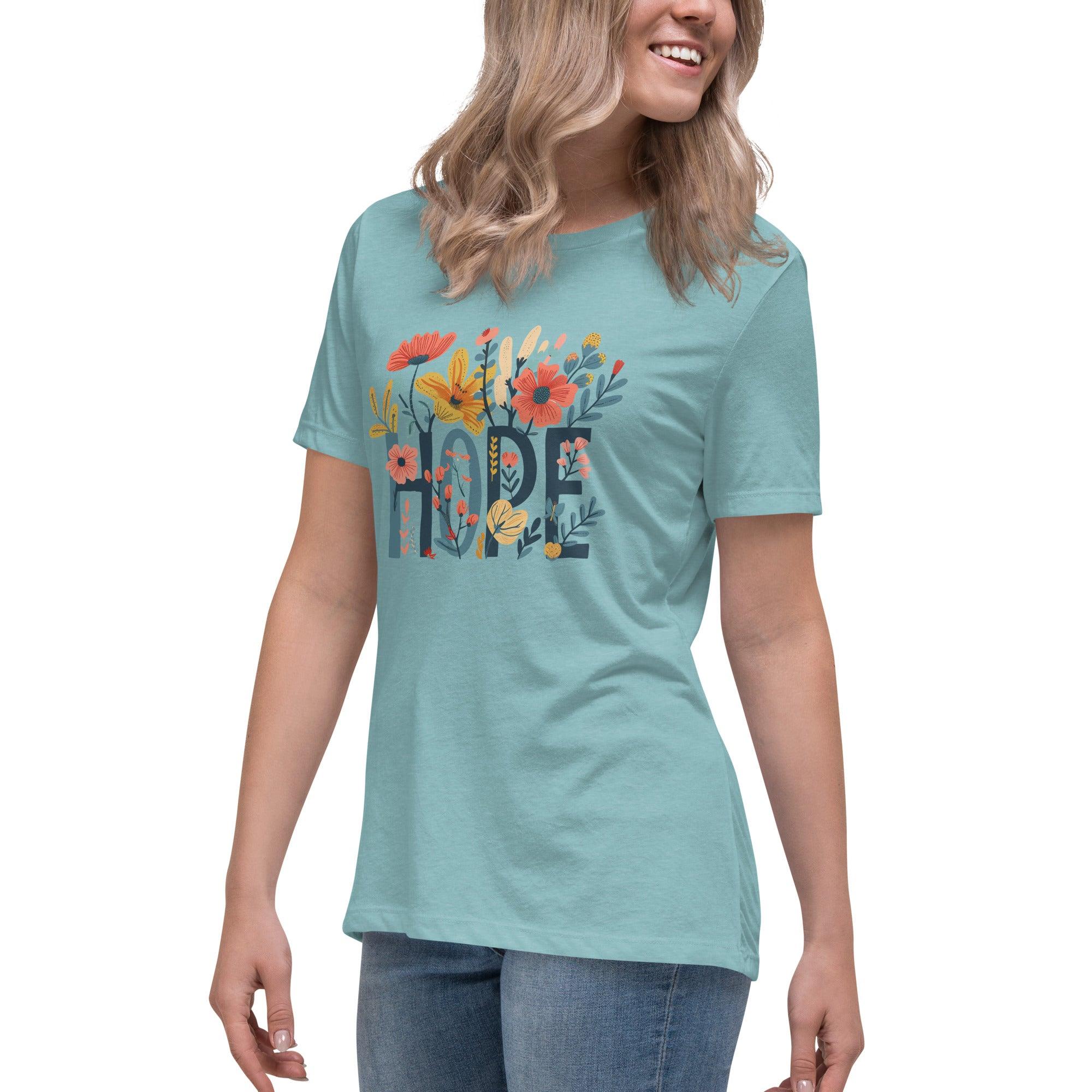 Grow in HOPE, Women's T-Shirt - Lamb’s Love