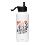 Grow in Love, Insulated Water Bottle 32 oz - Lamb’s Love