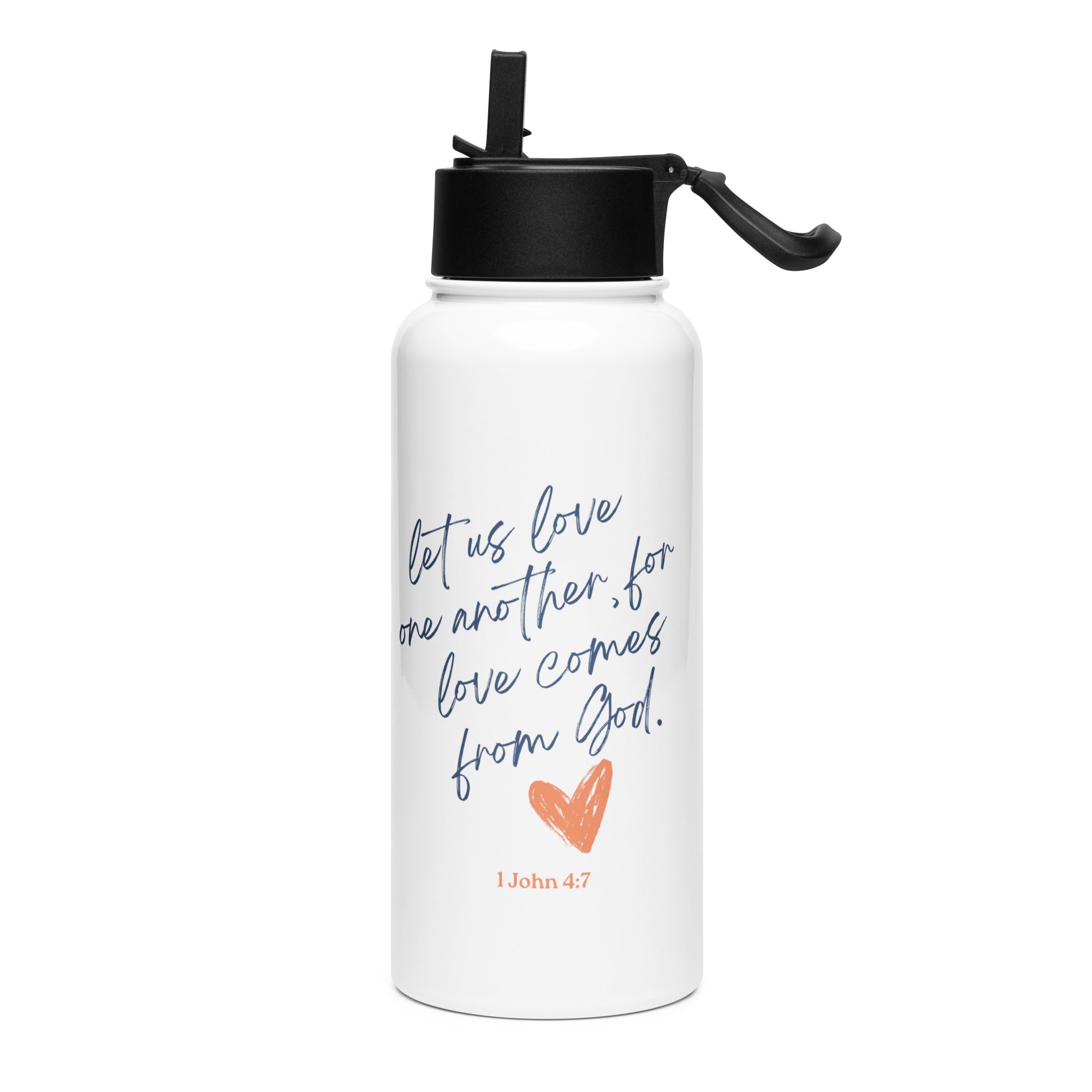 Grow in Love, Insulated Water Bottle 32 oz - Lamb’s Love