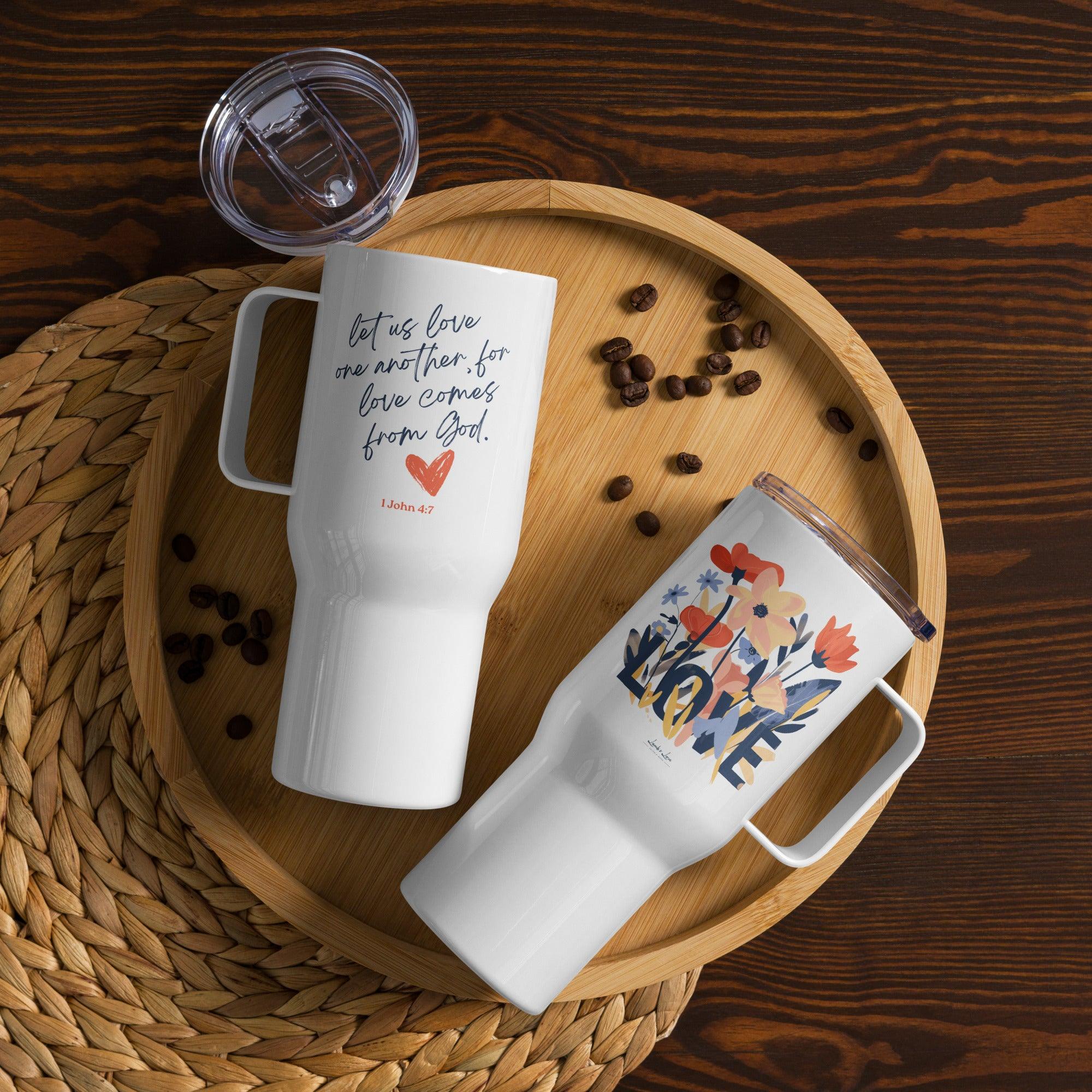 Grow in LOVE, Travel Tumbler - Lamb’s Love