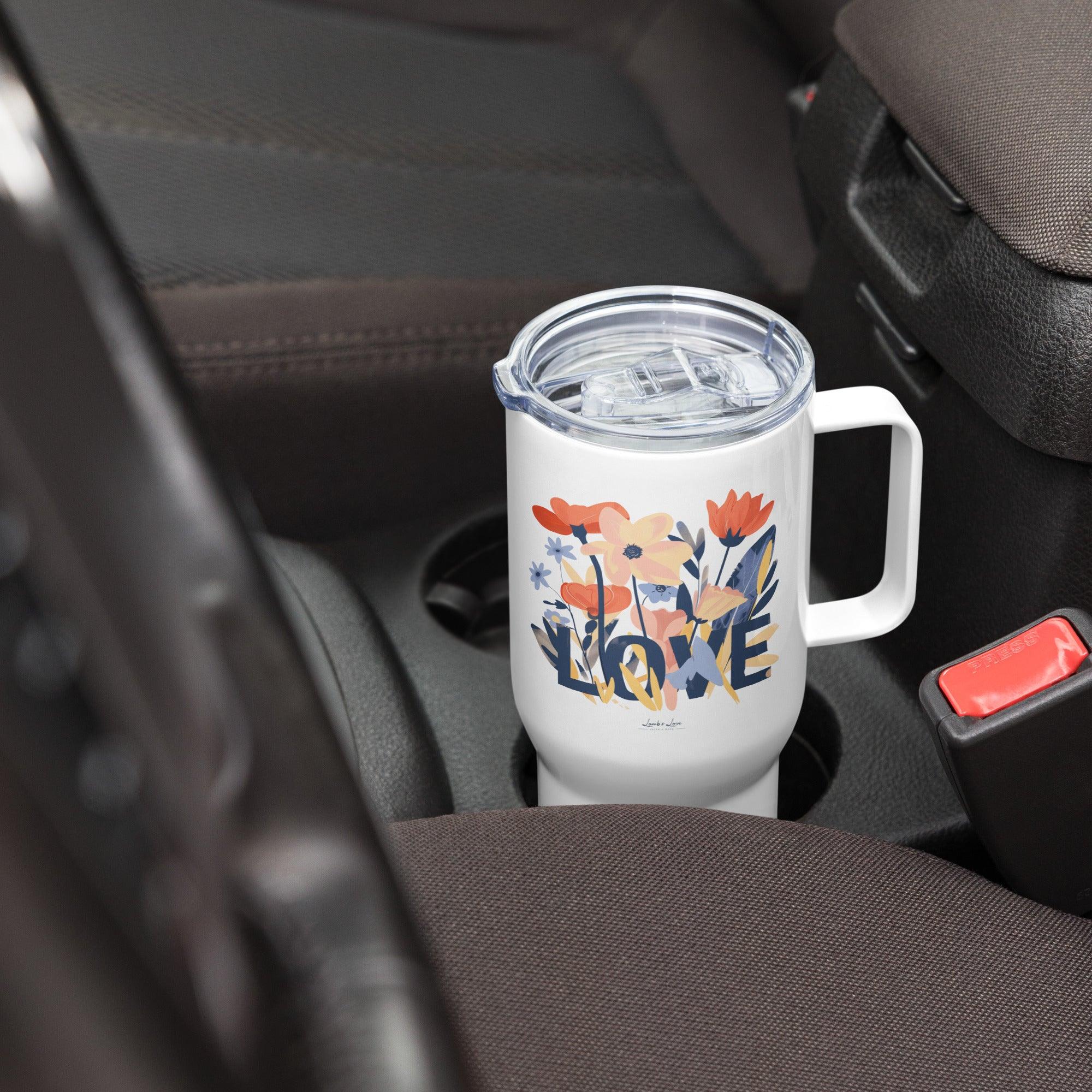 Grow in LOVE, Travel Tumbler - Lamb’s Love