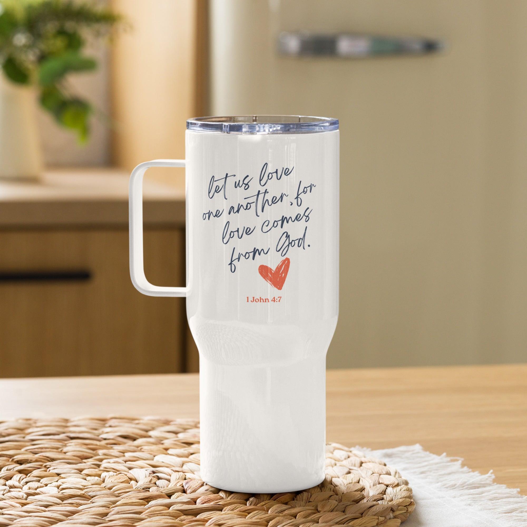 Grow in LOVE, Travel Tumbler - Lamb’s Love