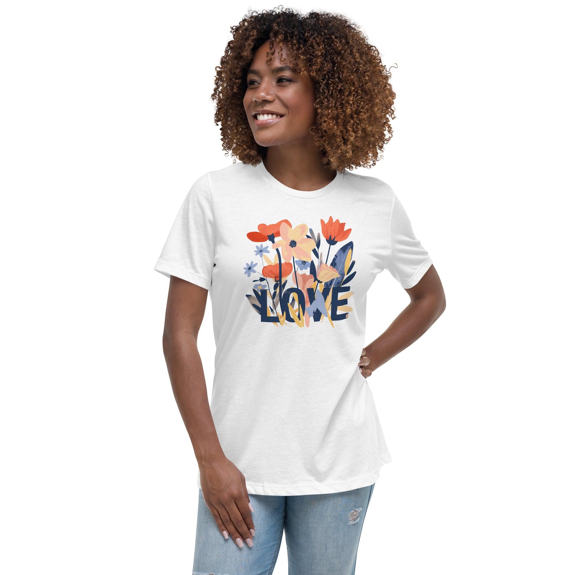 Grow in LOVE, Women's T-Shirt - Lamb’s Love