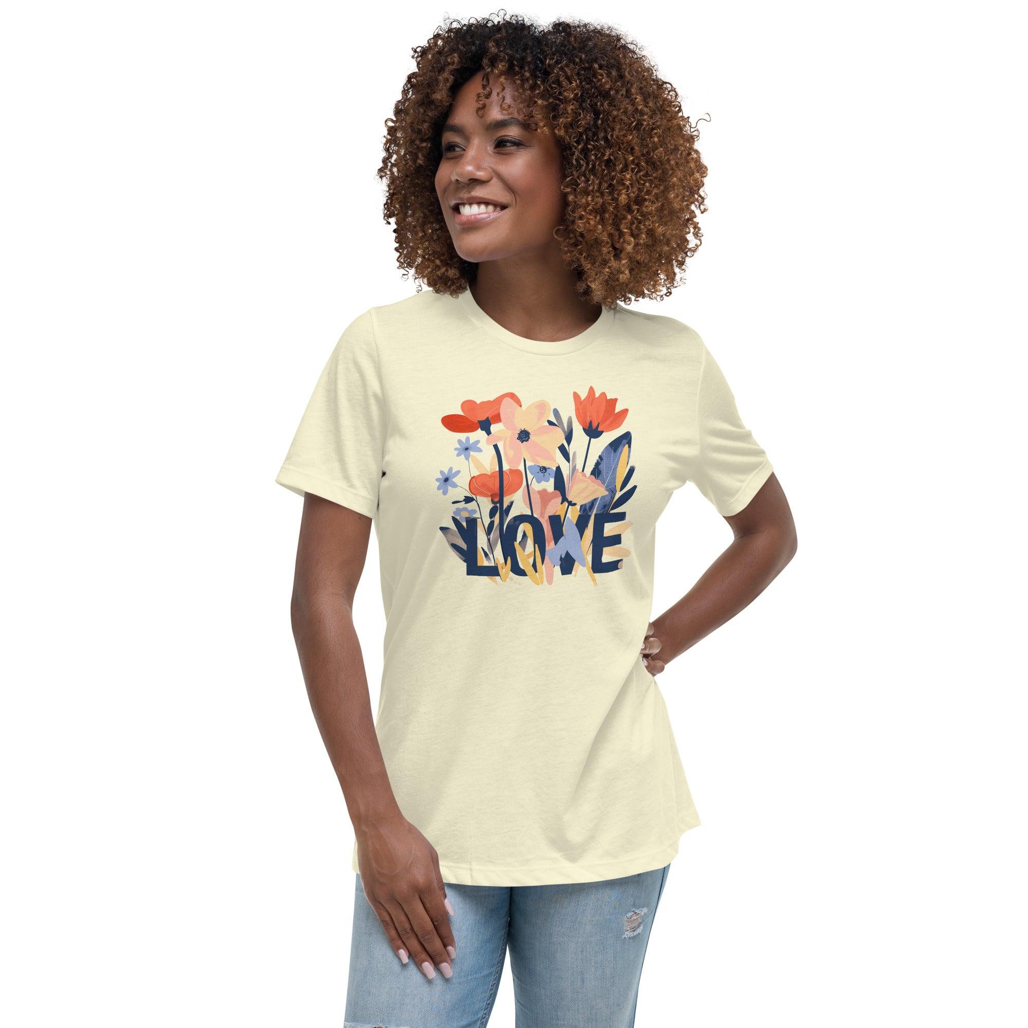 Grow in LOVE, Women's T-Shirt - Lamb’s Love