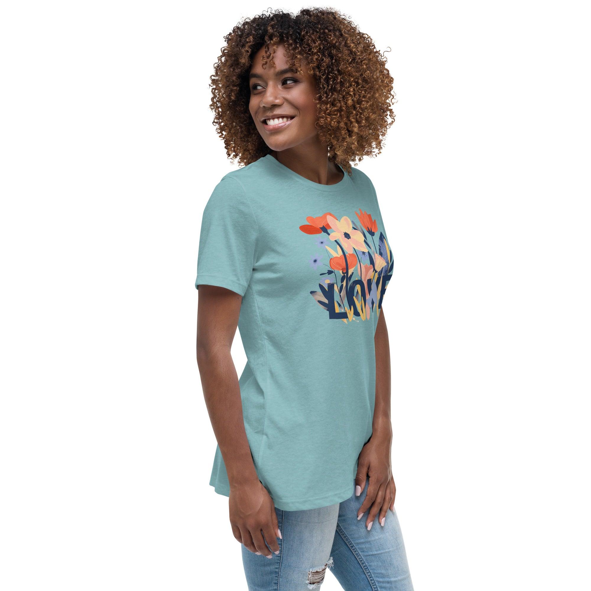 Grow in LOVE, Women's T-Shirt - Lamb’s Love