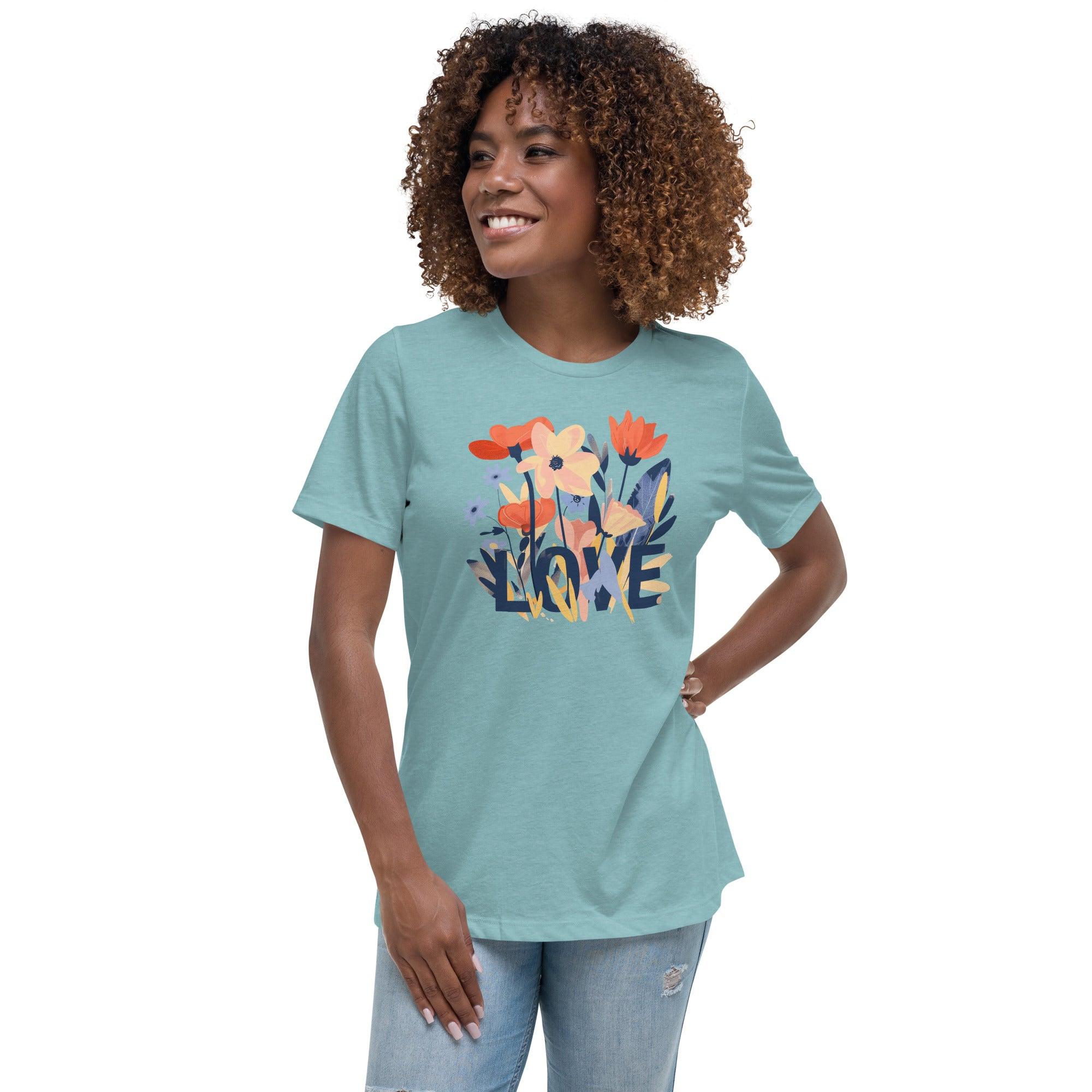 Grow in LOVE, Women's T-Shirt - Lamb’s Love