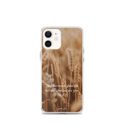 Harvest is Plentiful, Clear-edge Case for iPhone - Lamb’s Love