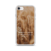 Harvest is Plentiful, Clear-edge Case for iPhone - Lamb’s Love