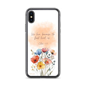 He First Loved Us, Clear-edge Case for iPhone - Lamb’s Love