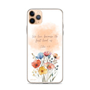 He First Loved Us, Clear-edge Case for iPhone - Lamb’s Love