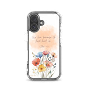 He First Loved Us, Clear - edge Case for iPhone - Lamb’s Love