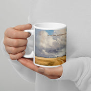 He Will Make Your Paths Straight, White Interior Mug - Lamb’s Love