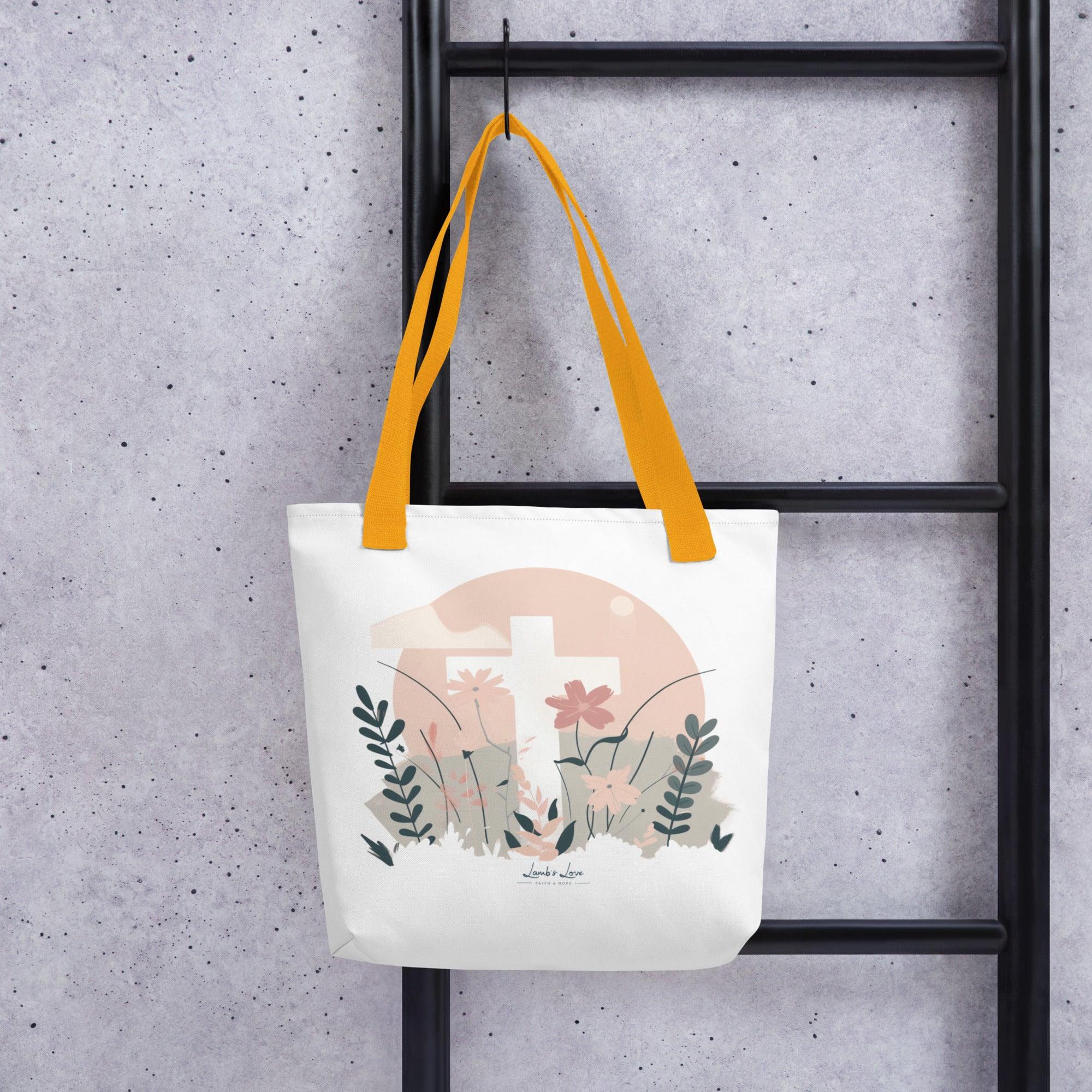 His Mercies are New Every Morning, Tote Bag - Lamb’s Love