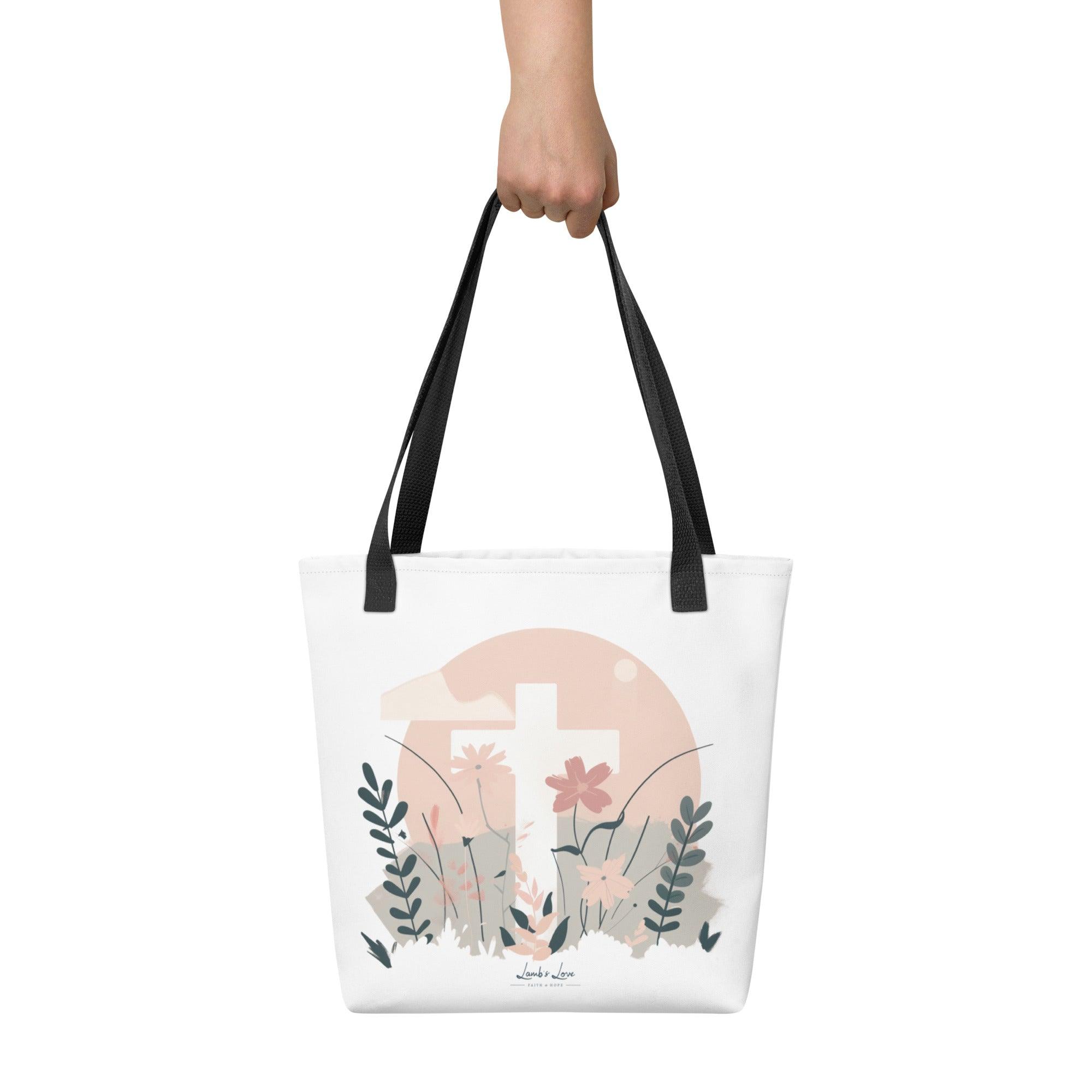 His Mercies are New Every Morning, Tote Bag - Lamb’s Love