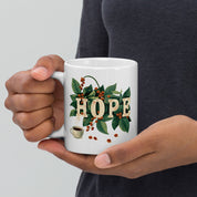 Hope Coffee, White Interior Mug - Lamb’s Love