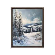 Hope in Winter, Framed Canvas - Lamb’s Love