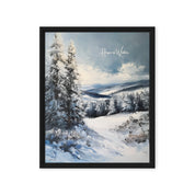 Hope in Winter, Framed Canvas - Lamb’s Love