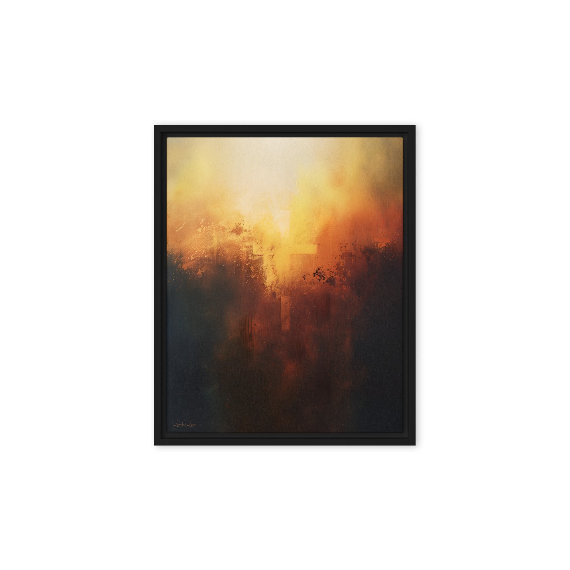 I Am the Light of the World, Framed Canvas - Lamb’s Love