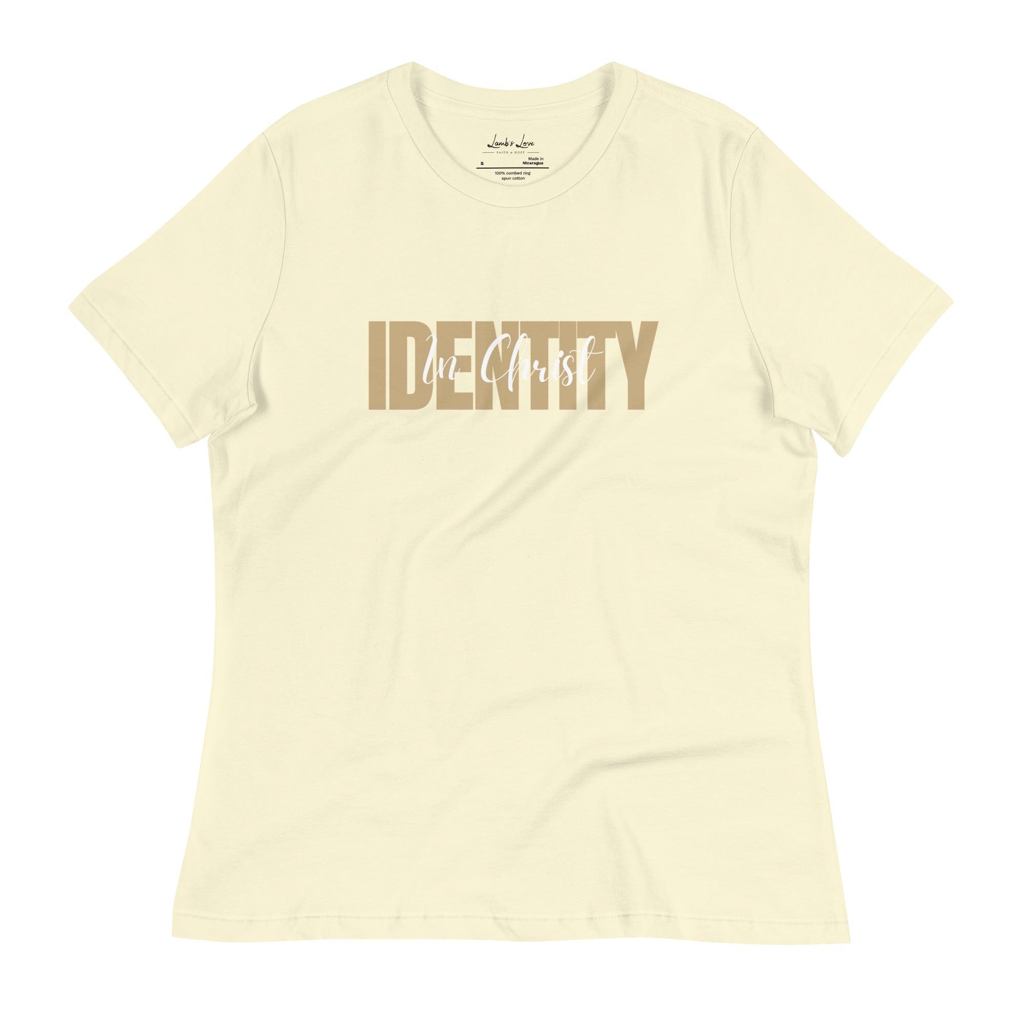 Identity in Christ, Women's T-Shirt - Lamb’s Love