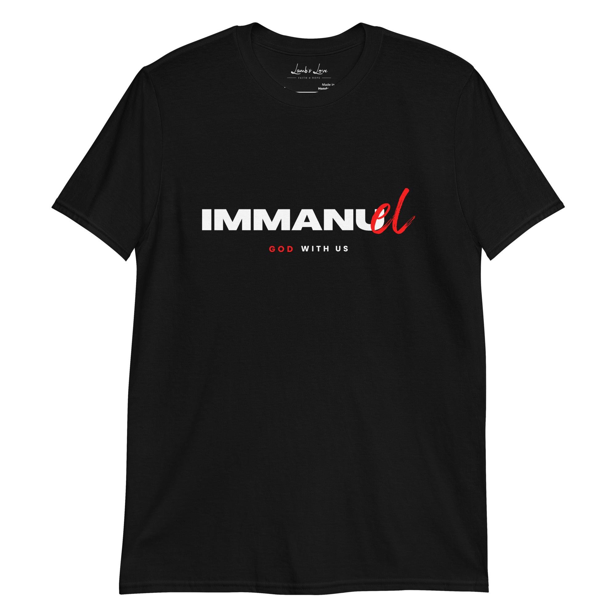 Immanuel God with us, Men's T-Shirt - Lamb’s Love