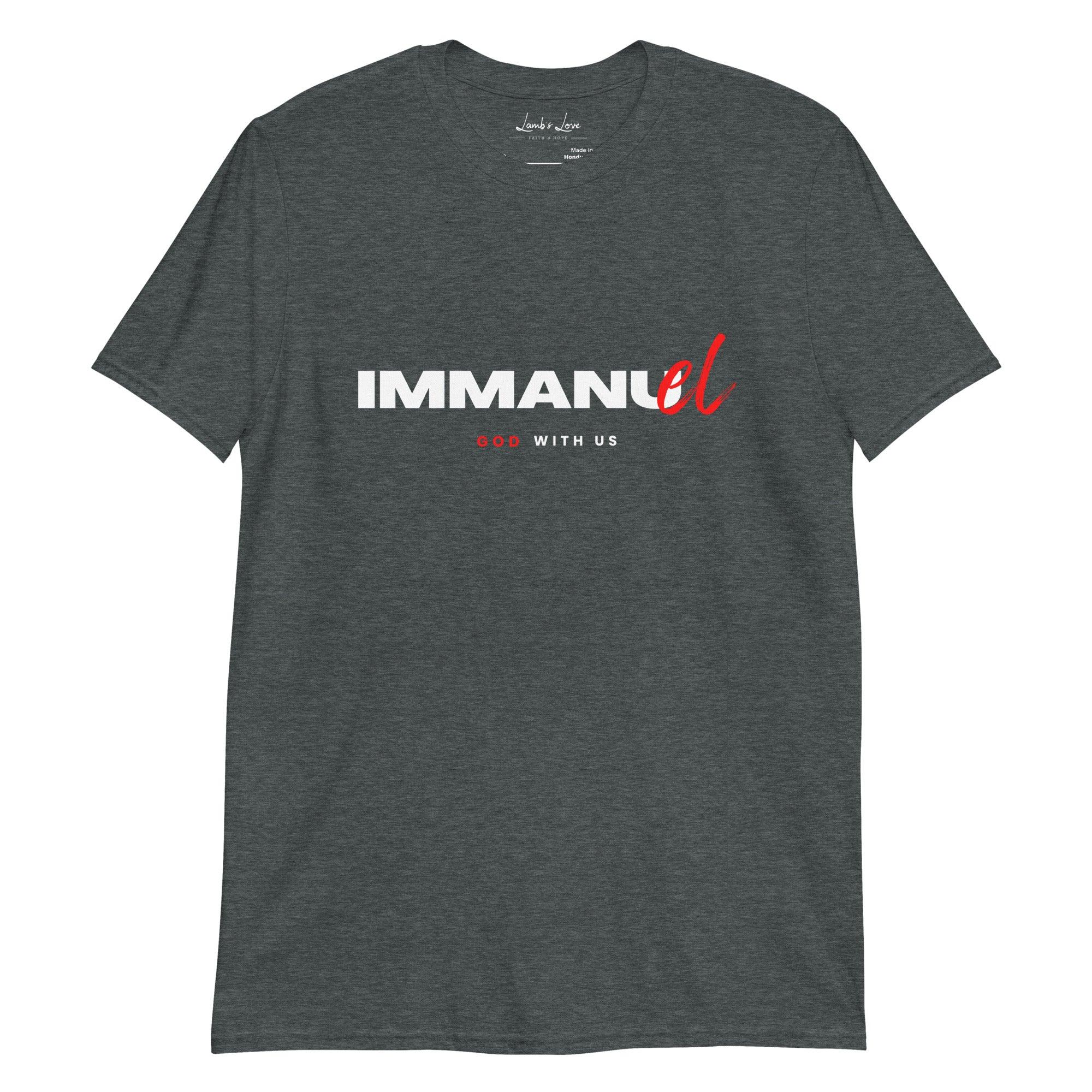 Immanuel God with us, Men's T-Shirt - Lamb’s Love