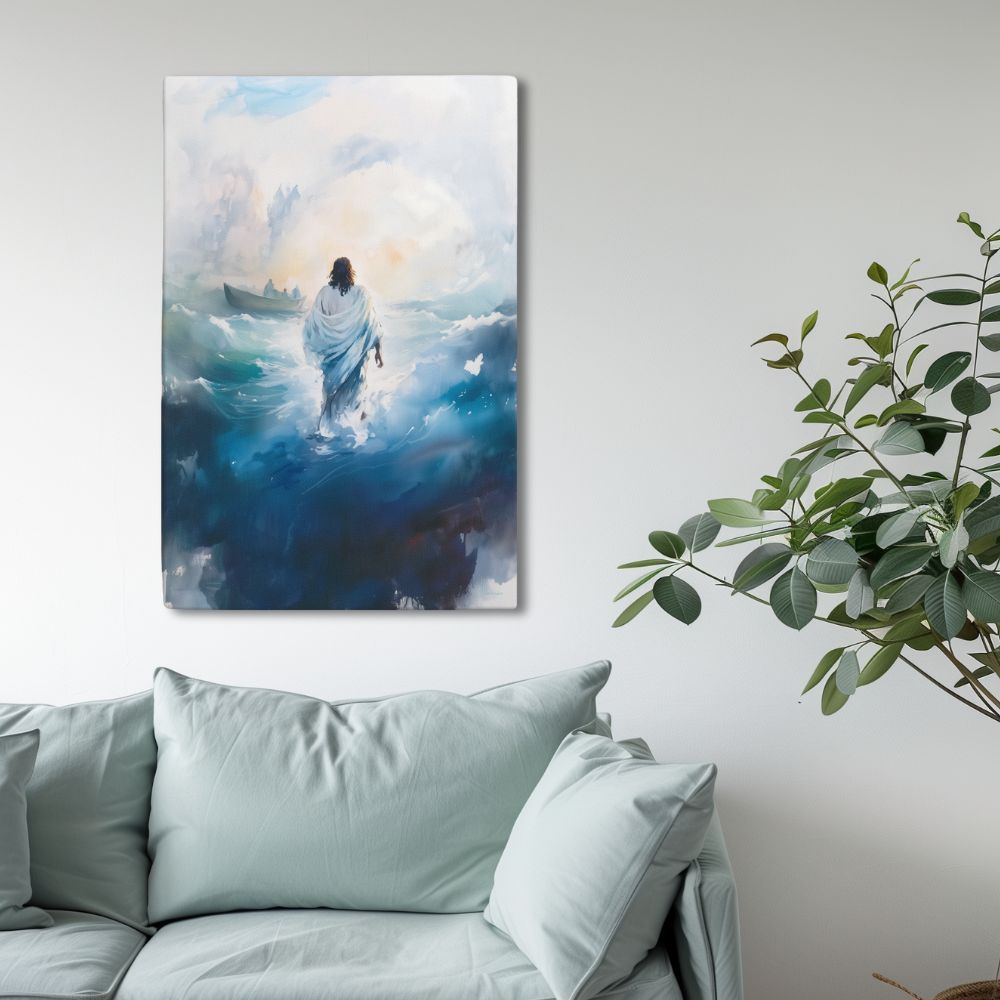 Jesus Calms the Storm, Canvas - Lamb’s Love