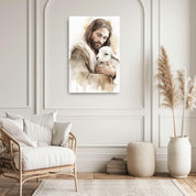 Jesus the Good Shepherd, Canvas - Lamb’s Love