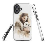 Jesus the Good Shepherd, Dual - layer Case for iPhone - Lamb’s Love