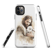 Jesus the Good Shepherd, Dual - layer Case for iPhone - Lamb’s Love