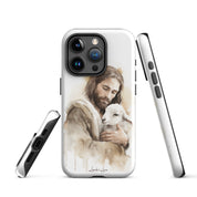 Jesus the Good Shepherd, Dual - layer Case for iPhone - Lamb’s Love