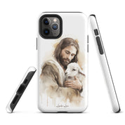 Jesus the Good Shepherd, Dual - layer Case for iPhone - Lamb’s Love