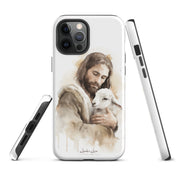 Jesus the Good Shepherd, Dual - layer Case for iPhone - Lamb’s Love