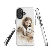 Jesus the Good Shepherd, Dual - layer Case for iPhone - Lamb’s Love