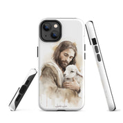 Jesus the Good Shepherd, Dual - layer Case for iPhone - Lamb’s Love