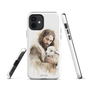 Jesus the Good Shepherd, Dual - layer Case for iPhone - Lamb’s Love