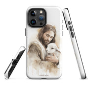 Jesus the Good Shepherd, Dual - layer Case for iPhone - Lamb’s Love