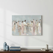 Jesus Feeding 5000, the Miracle of Loaves and Fish Wall Art