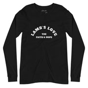 Lamb's Love the Faith & Hope, Women's Long Sleeve Tee - Lamb’s Love