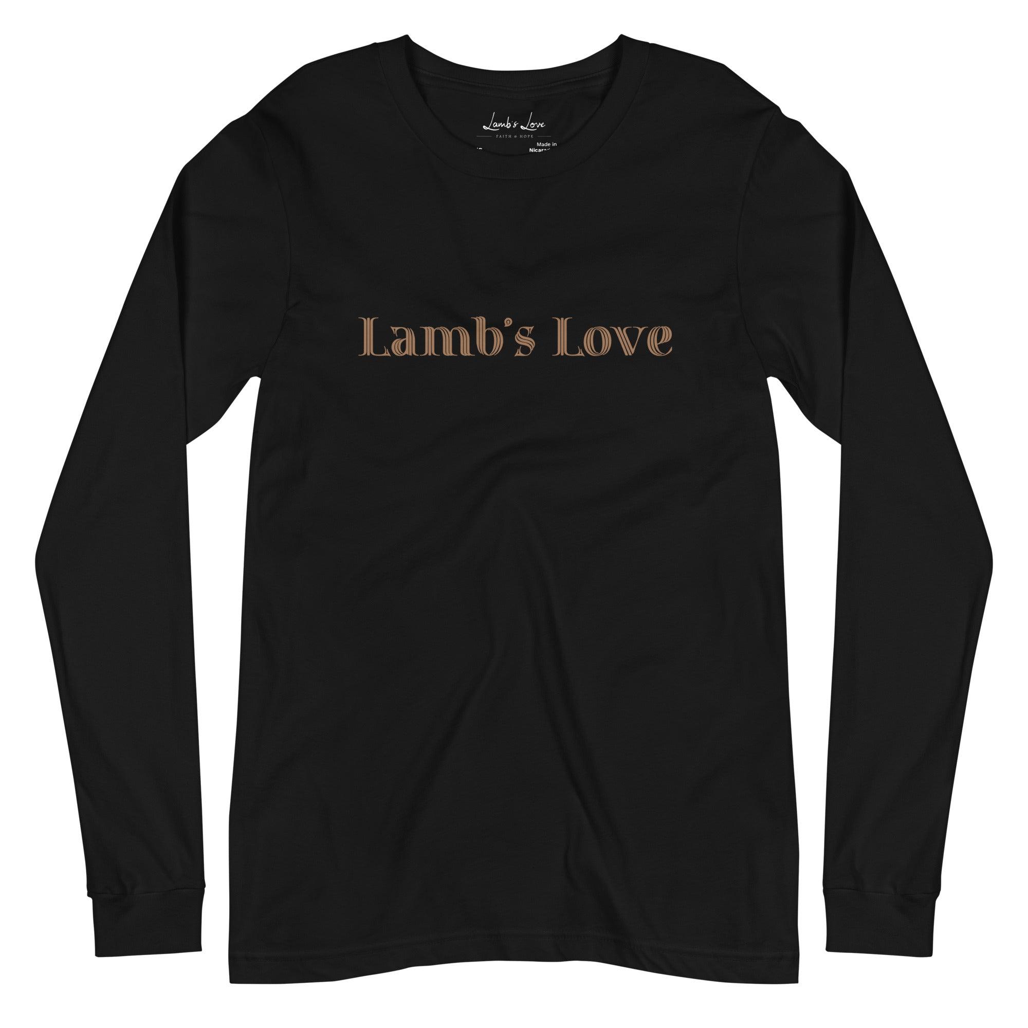 Lamb's Love, Women's Long Sleeve Tee - Lamb’s Love