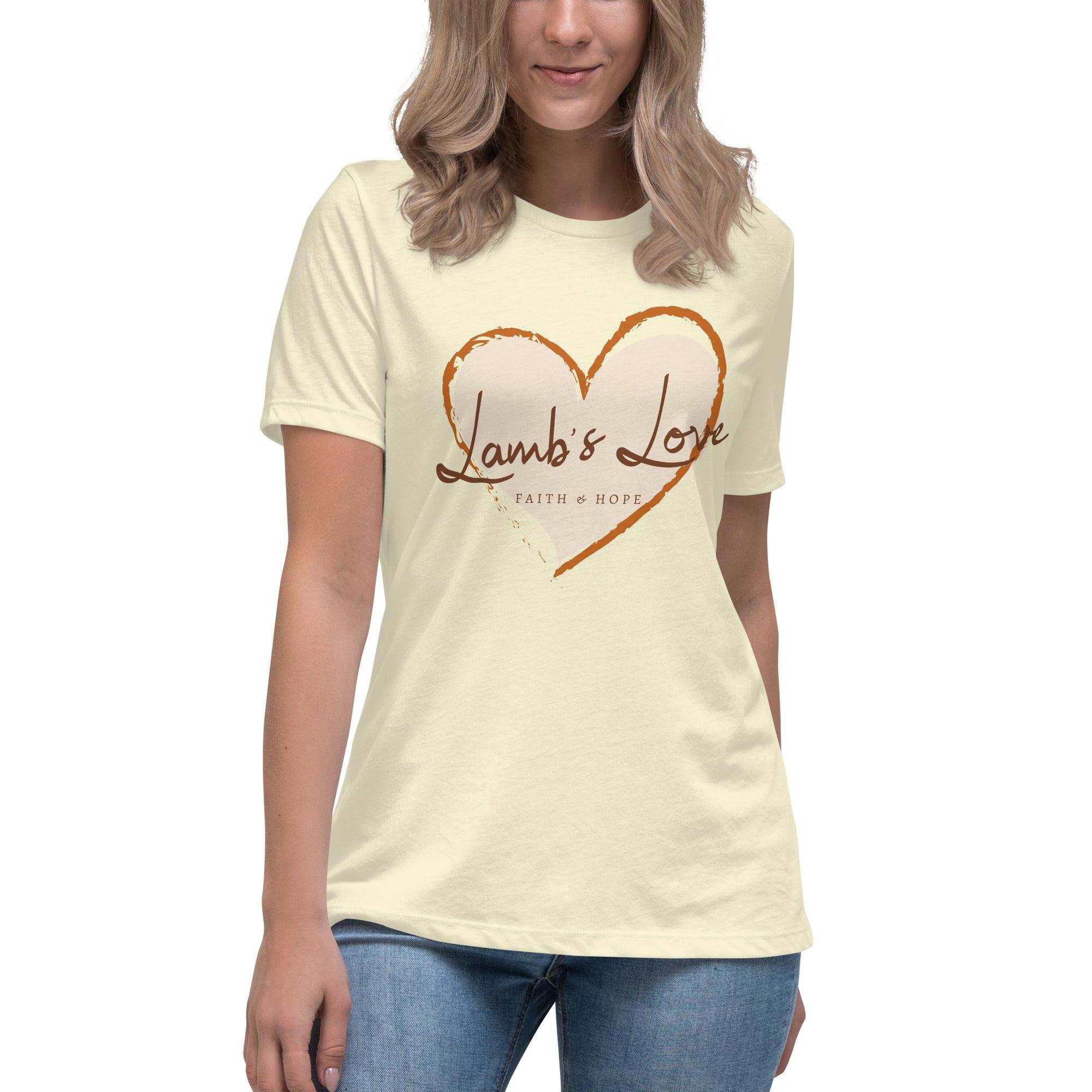 Lamb's Love, Women's T-Shirt - Lamb’s Love