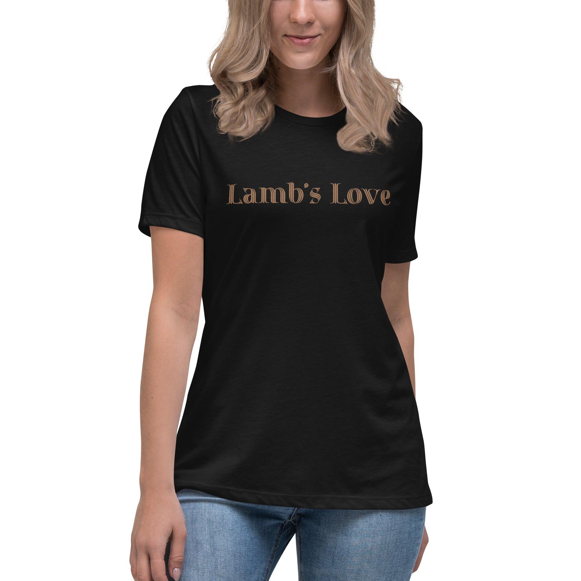 Lamb's Love, Women's T-Shirt - Lamb’s Love