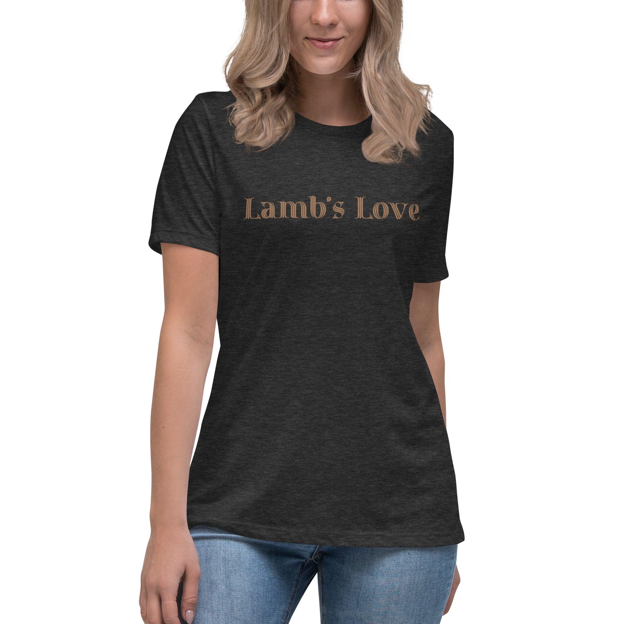 Lamb's Love, Women's T-Shirt - Lamb’s Love