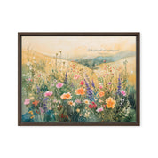 Let the Field Exult, Framed Canvas - Lamb’s Love